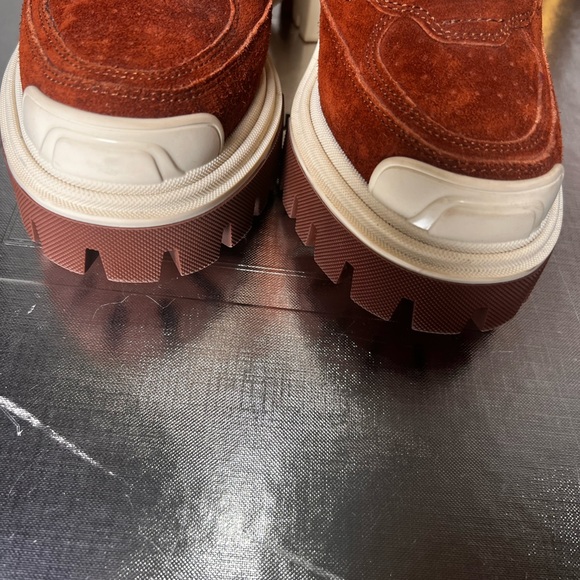 Dolce & Gabbana Trekking Shearling and Suede Booties. - Picture 2 of 5